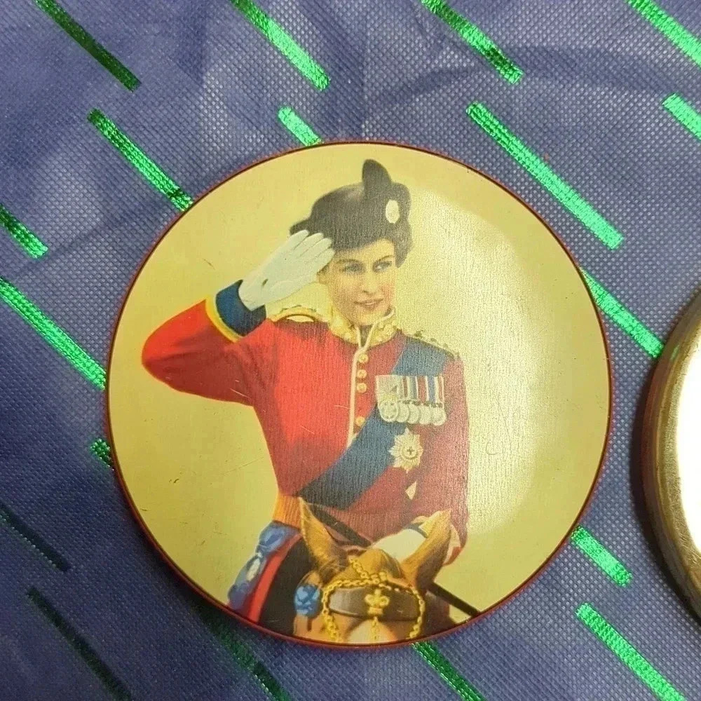 1953 souvenir toffee tin of the coronation of Queen Elizabeth II